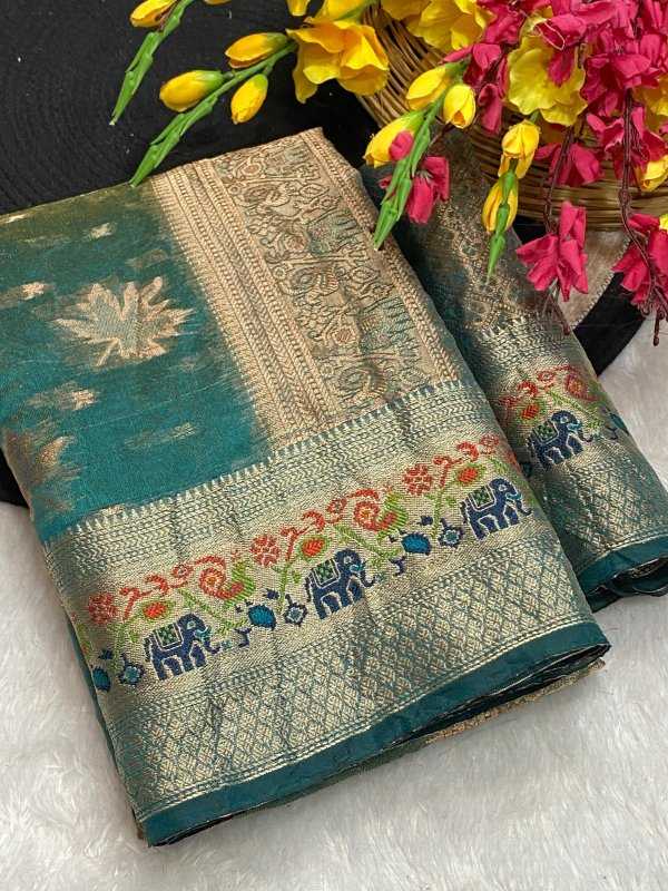 YNF Wholesale Jacquard Fancy Sarees  | Surat Manufacturer