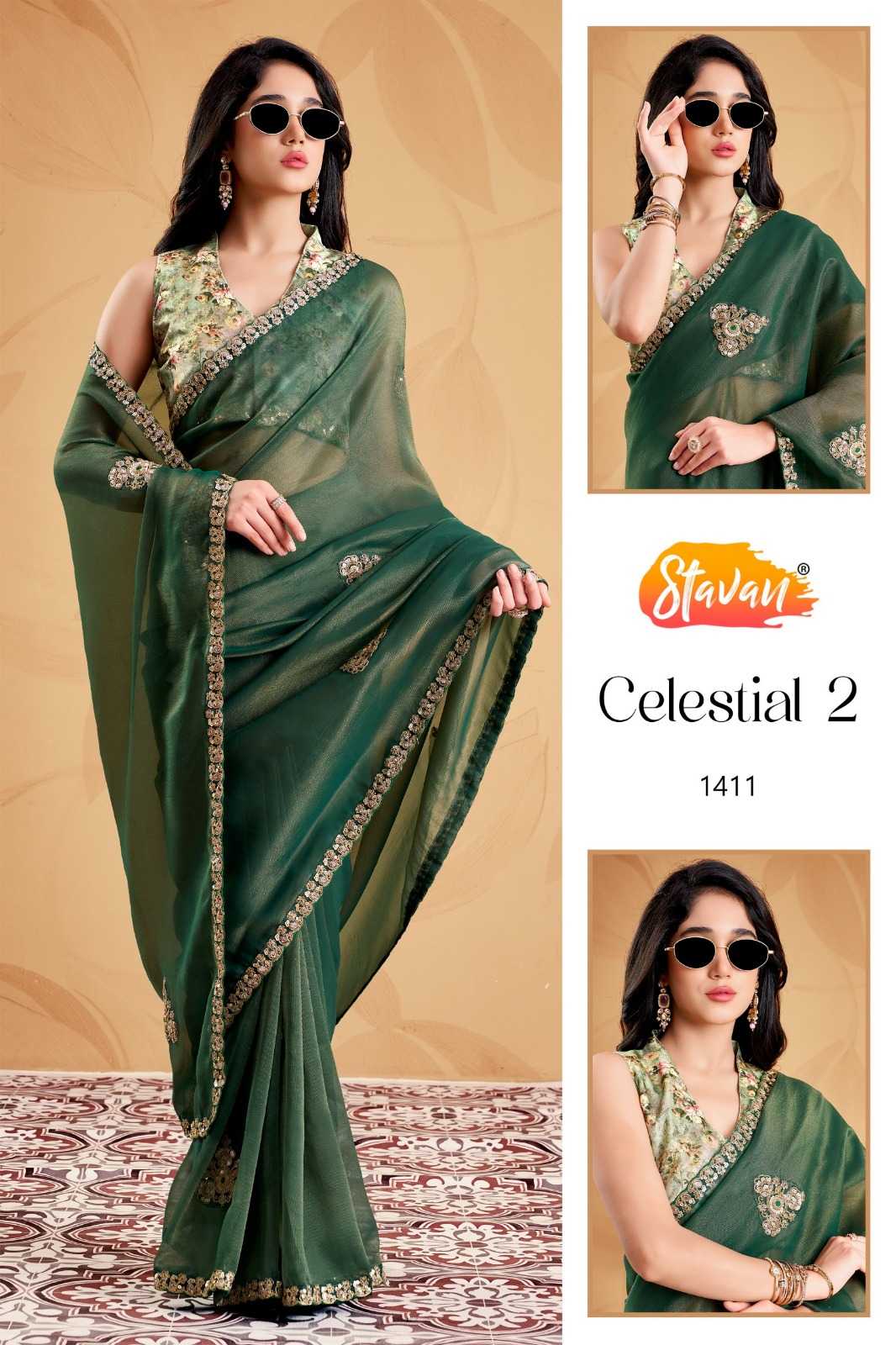 YNF Wholesale Silk Fancy Sarees  | Surat Manufacturer