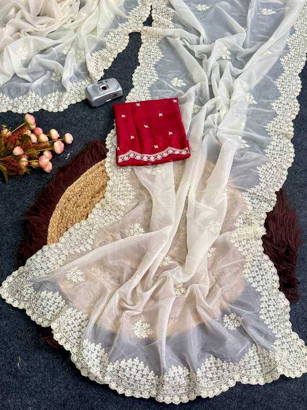 YNF Wholesale Heavy Roman Silk Party Wear Silk Sarees  | Surat Manufacturer