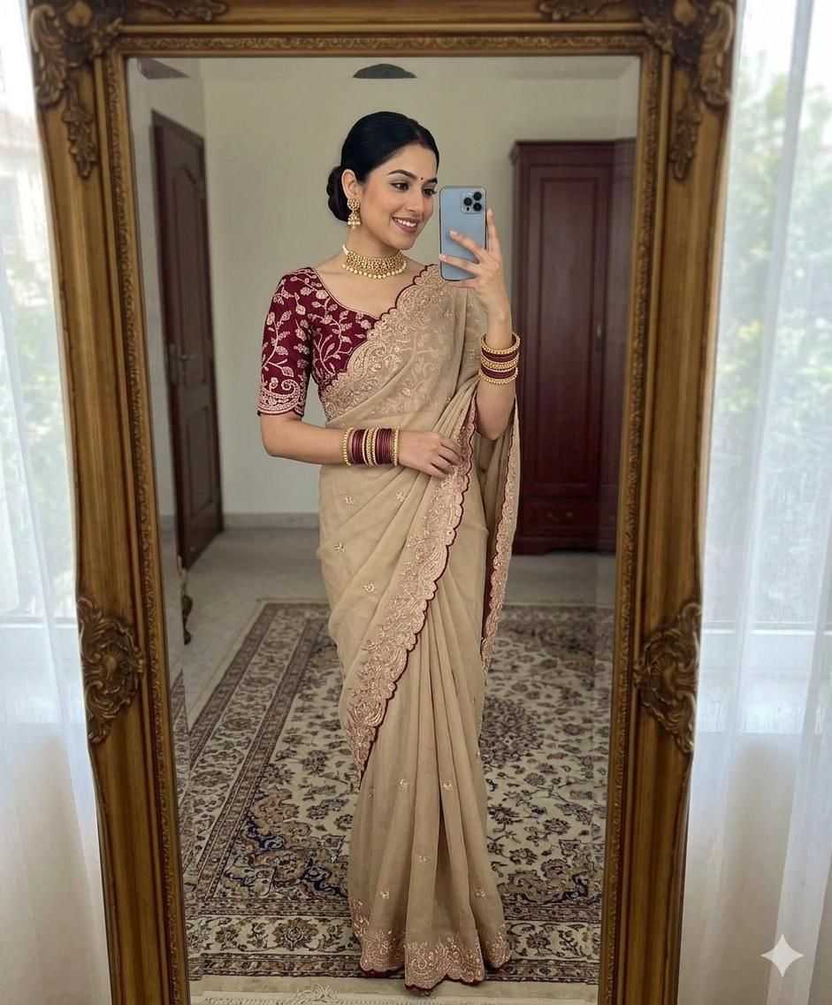 YNF Wholesale Georgette Fancy Sarees KESH514 KERI | Surat Manufacturer