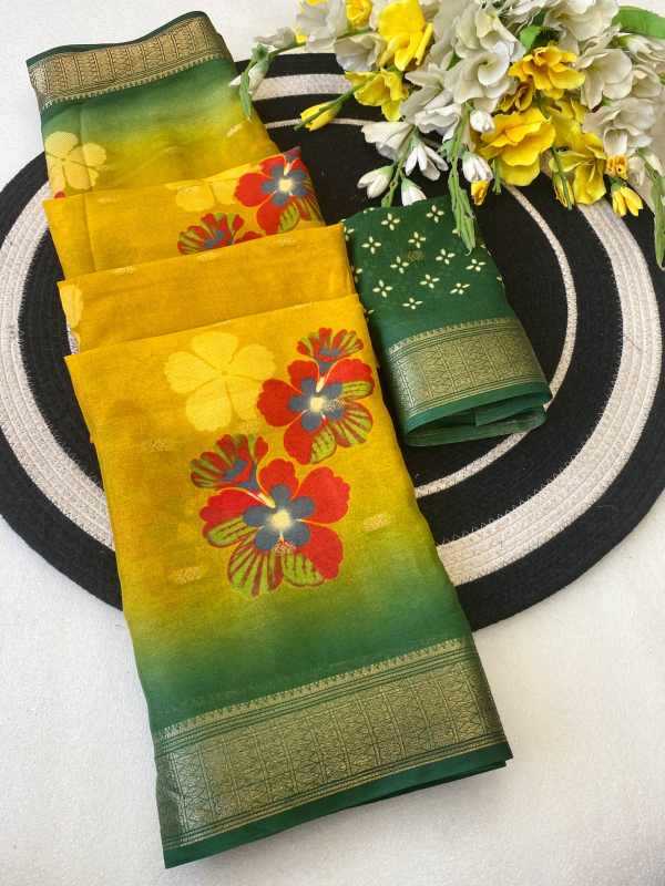 YNF Wholesale Crepe Designer Sarees  | Surat Manufacturer