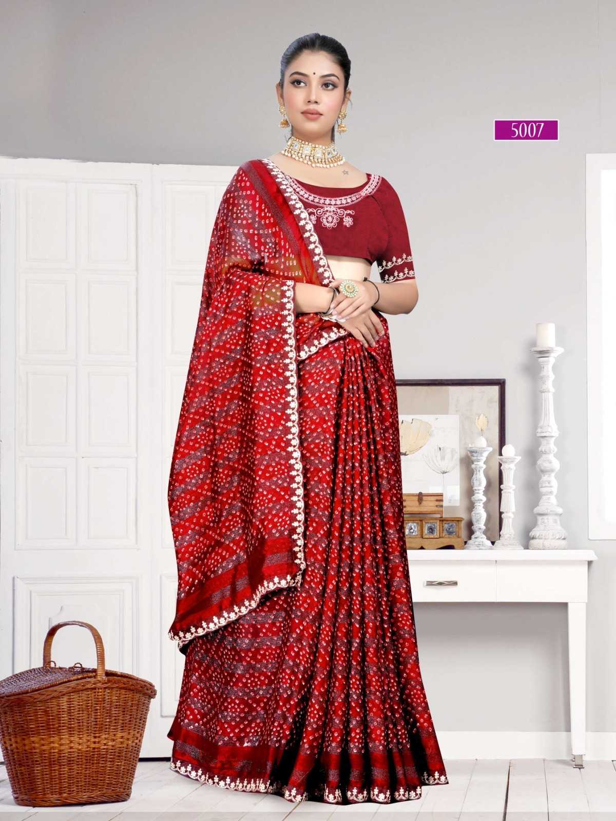 YNF Wholesale Georgette Printed Sarees  | Surat Manufacturer