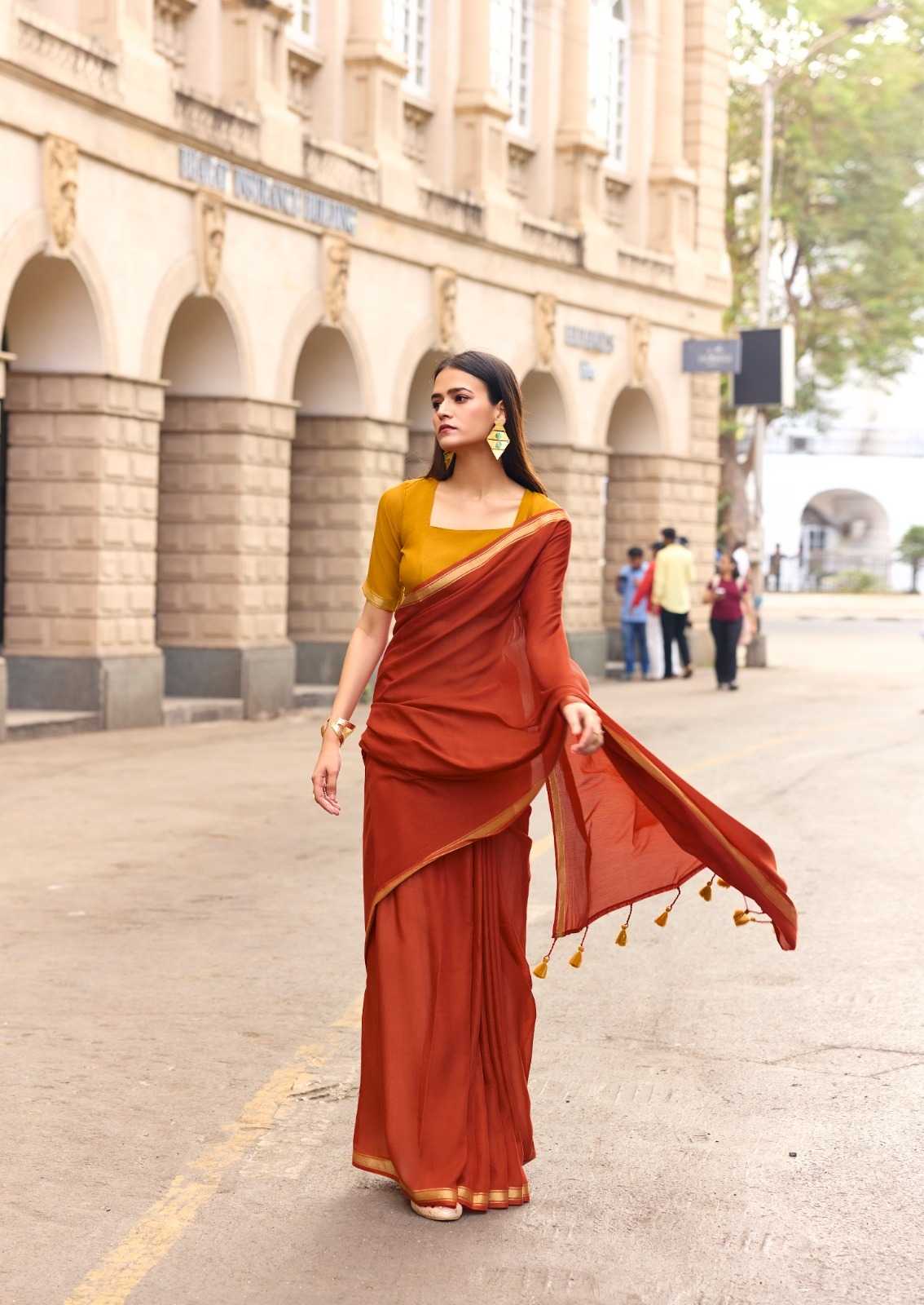 YNF Wholesale Cotton Jacquard Saree  | Surat Manufacturer
