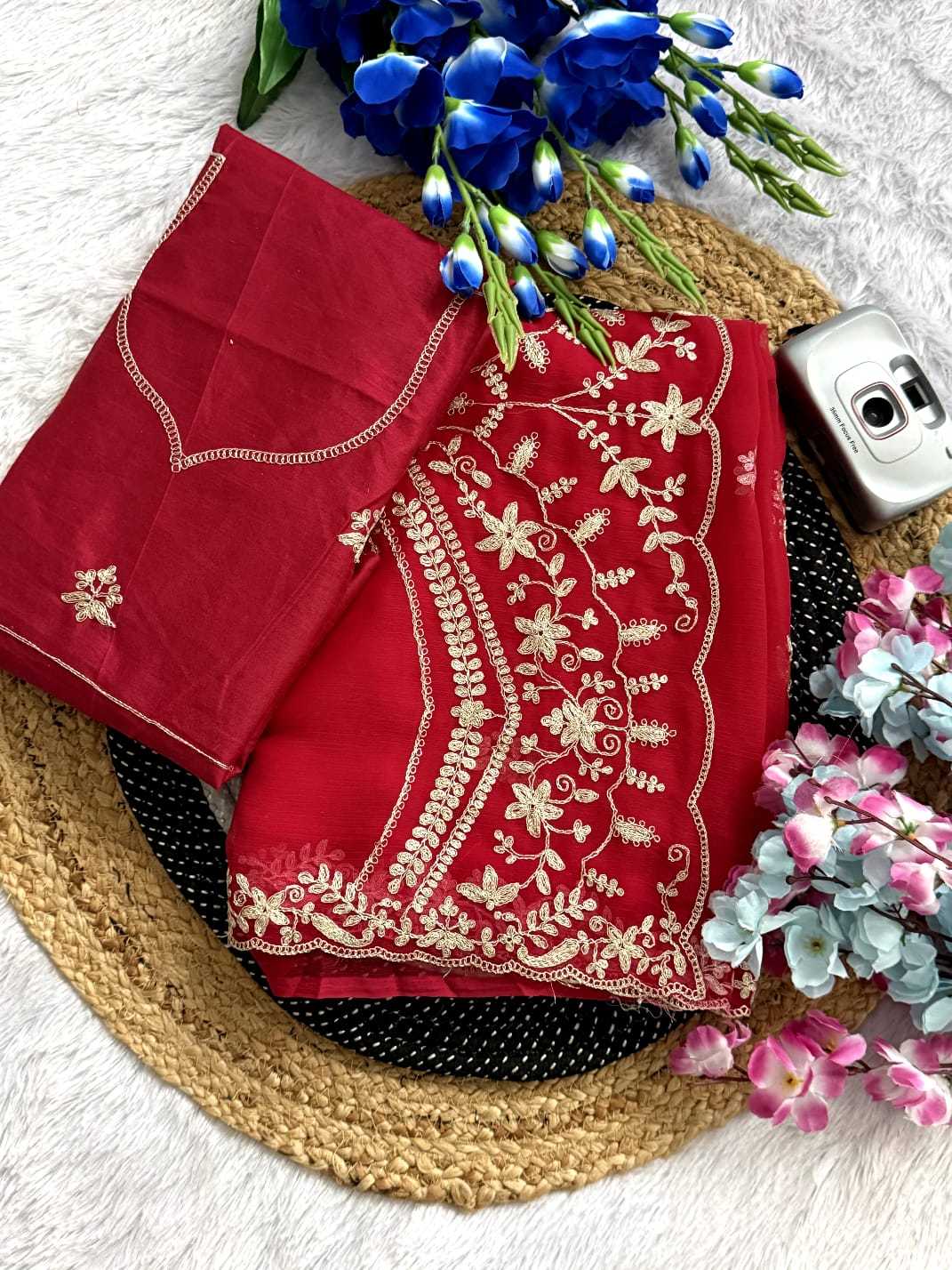 YNF Wholesale Chiffon Designer Sarees  | Surat Manufacturer