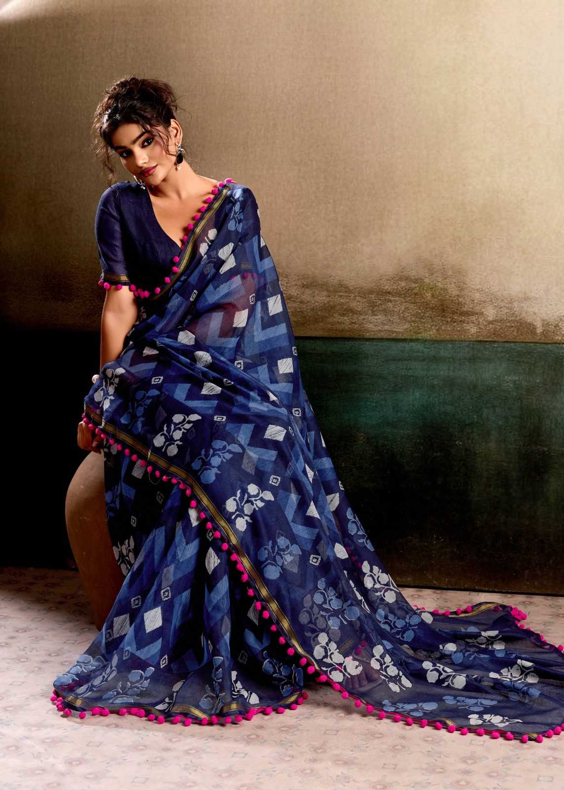 YNF Wholesale Cotton Designer Sarees KESH514 Pum Pum Hit | Surat Manufacturer