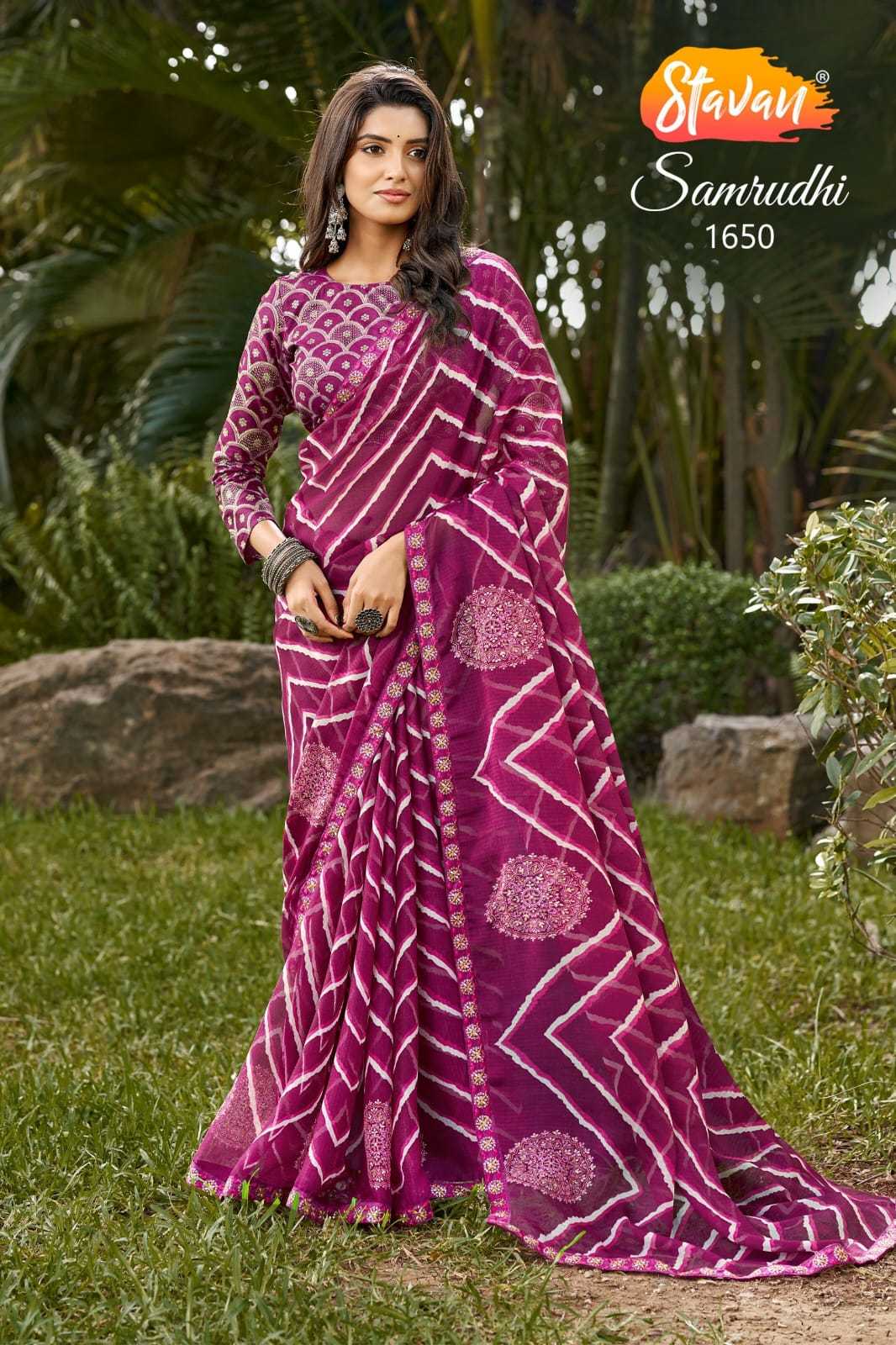 YNF Wholesale Fancy Printed Sarees  | Surat Manufacturer