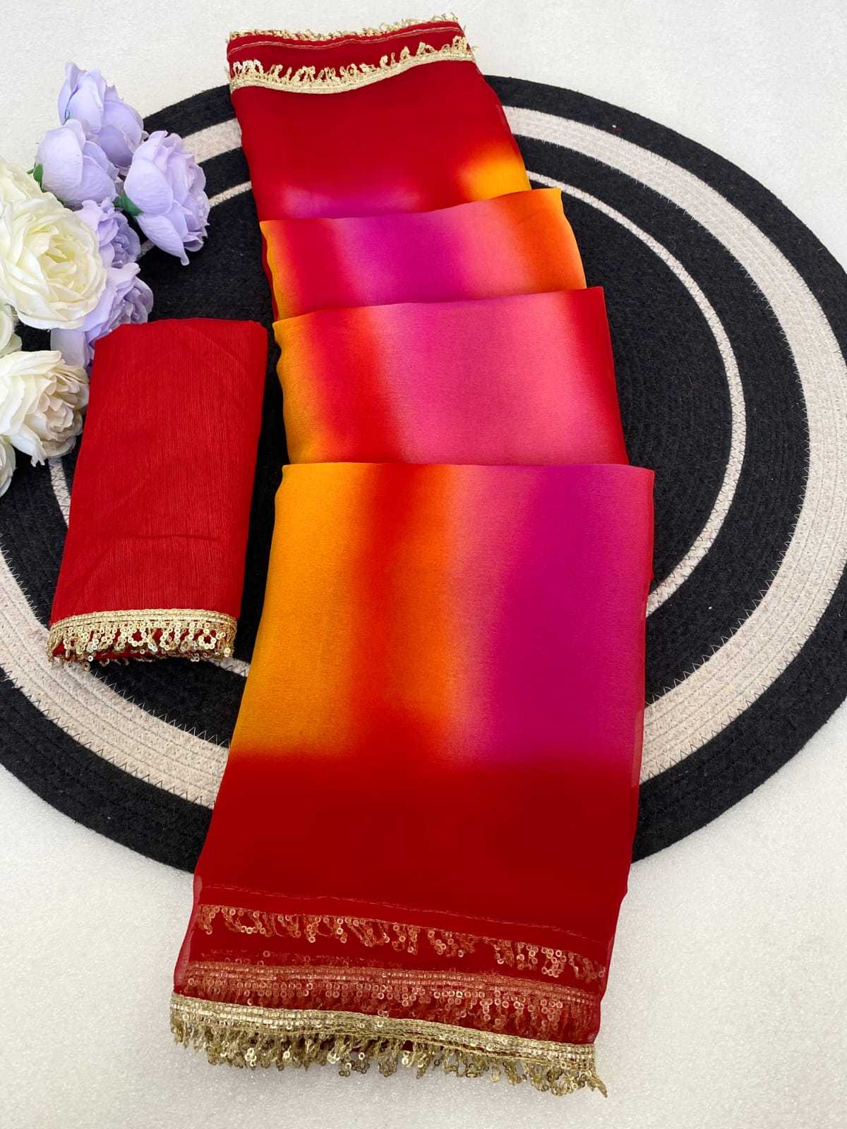 YNF Wholesale Chiffon Printed Sarees  | Surat Manufacturer