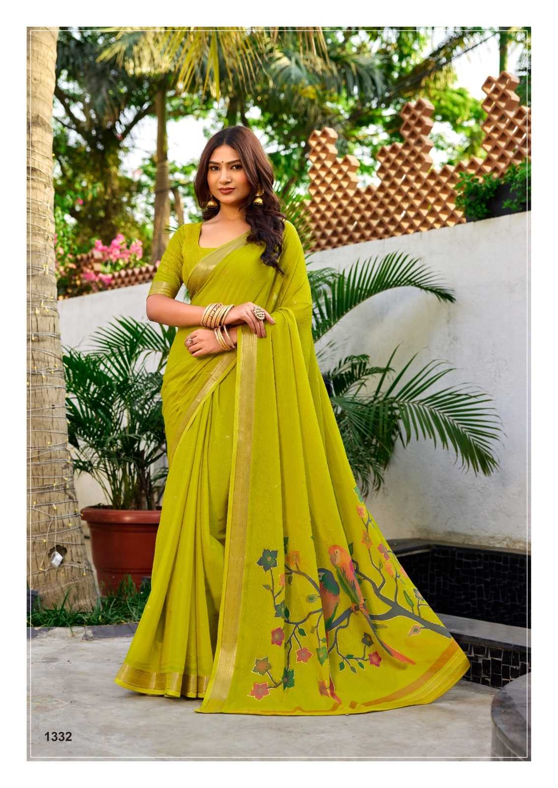 YNF Wholesale Viscose Butta Sarees KESH514 SENARA | Surat Manufacturer