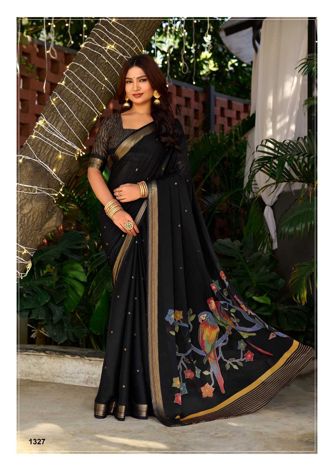 YNF Wholesale Viscose Butta Sarees KESH514 SENARA | Surat Manufacturer