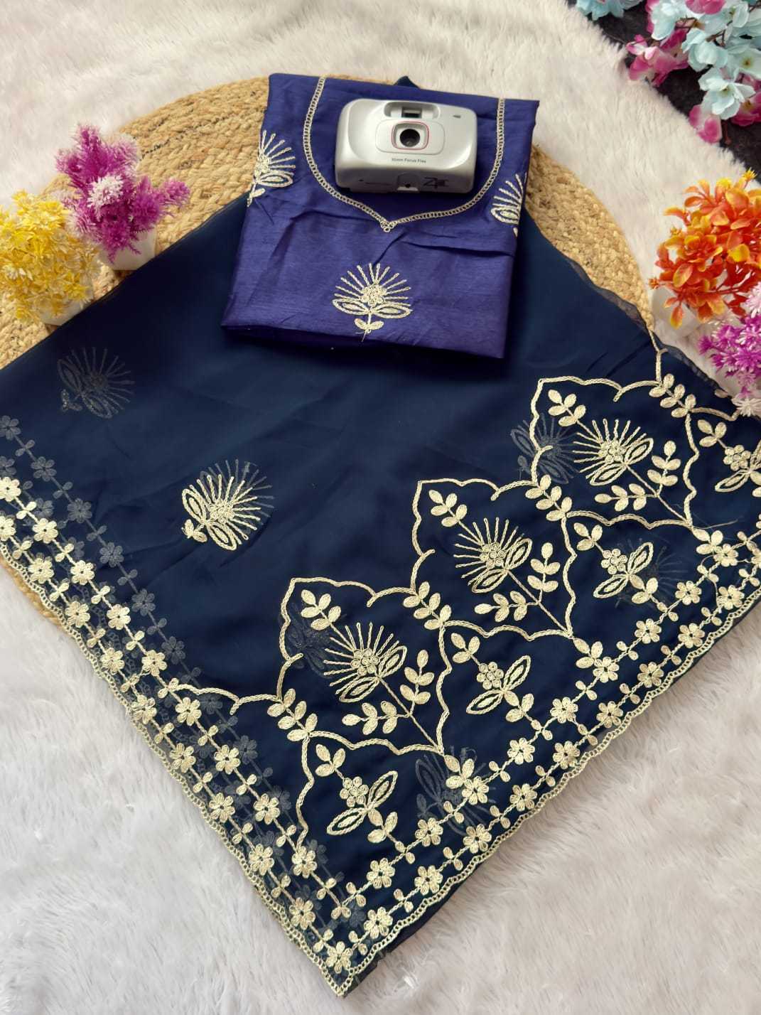 YNF Wholesale Chiffon Designer Sarees  | Surat Manufacturer