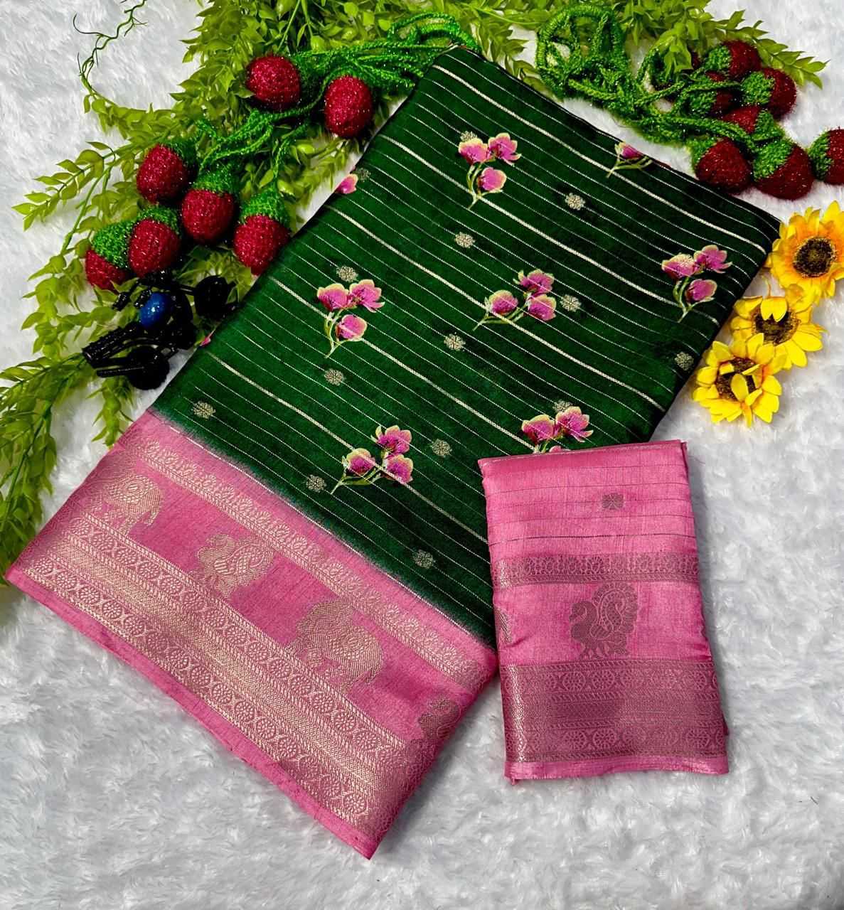 YNF Wholesale Soft Dola Designer Sarees  | Surat Manufacturer