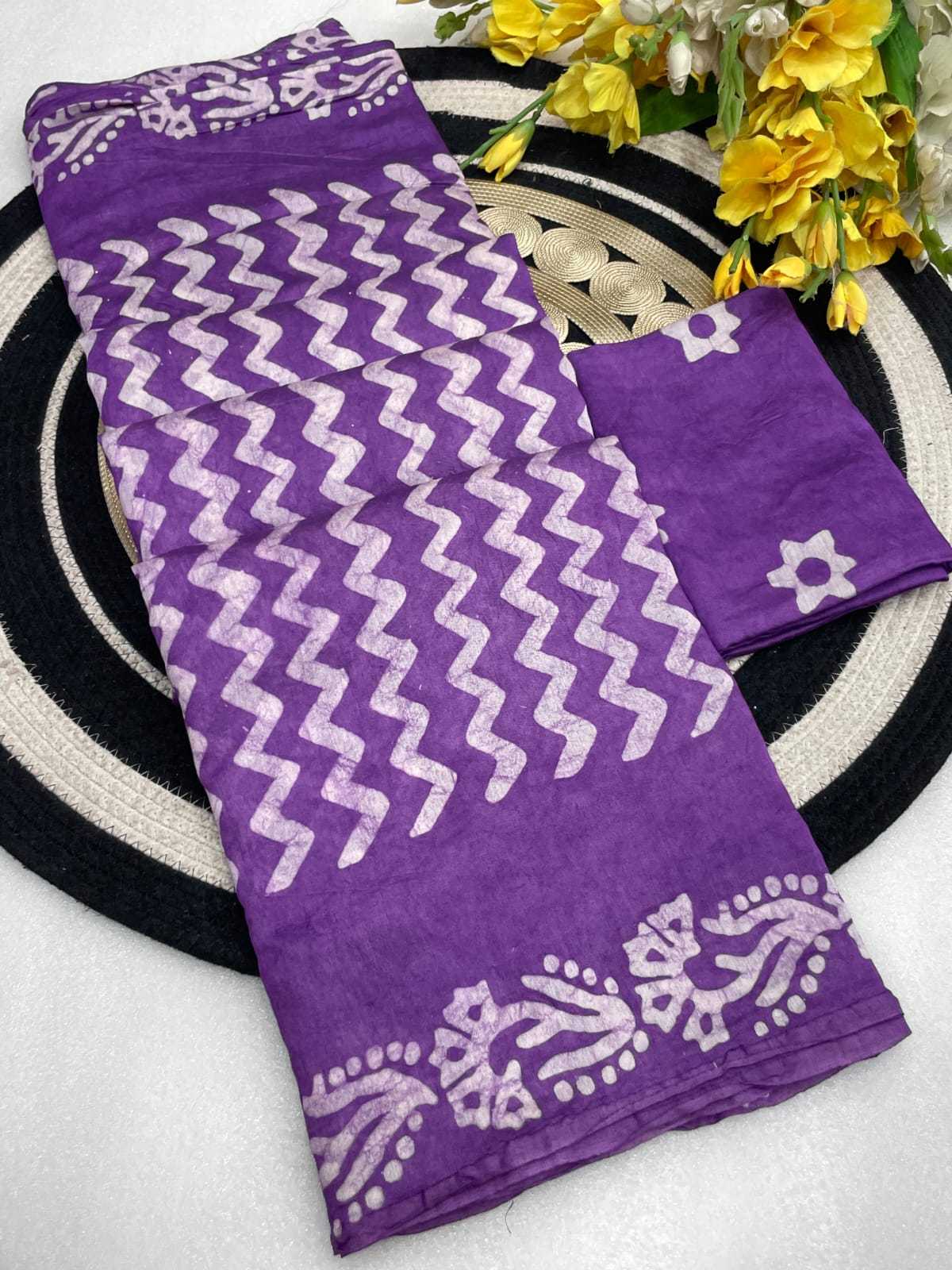 YNF Wholesale Pure Viscos Printed Sarees  | Surat Manufacturer