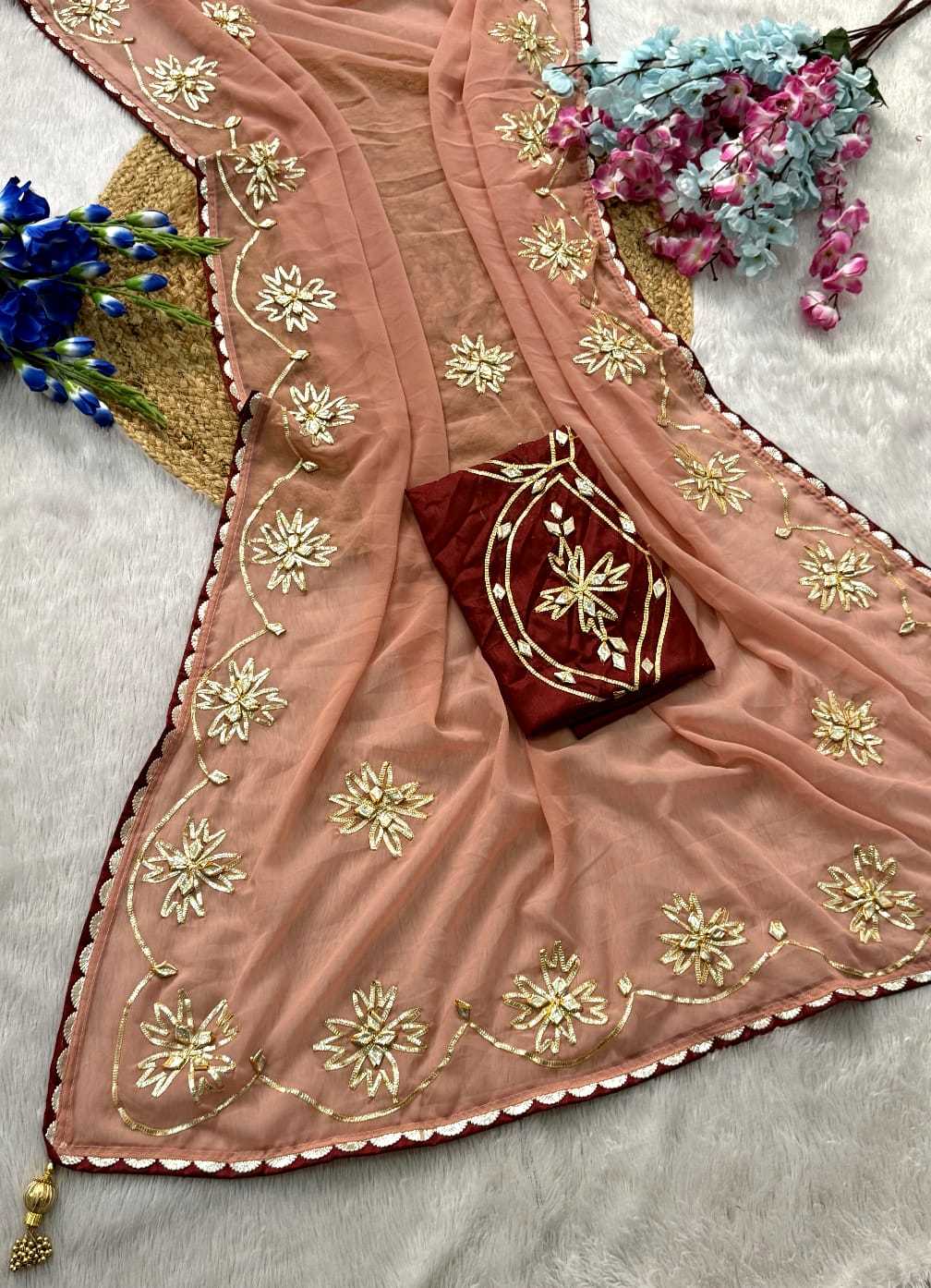 YNF Wholesale Georgette Georgette Sarees KESH514 Ver | Surat Manufacturer
