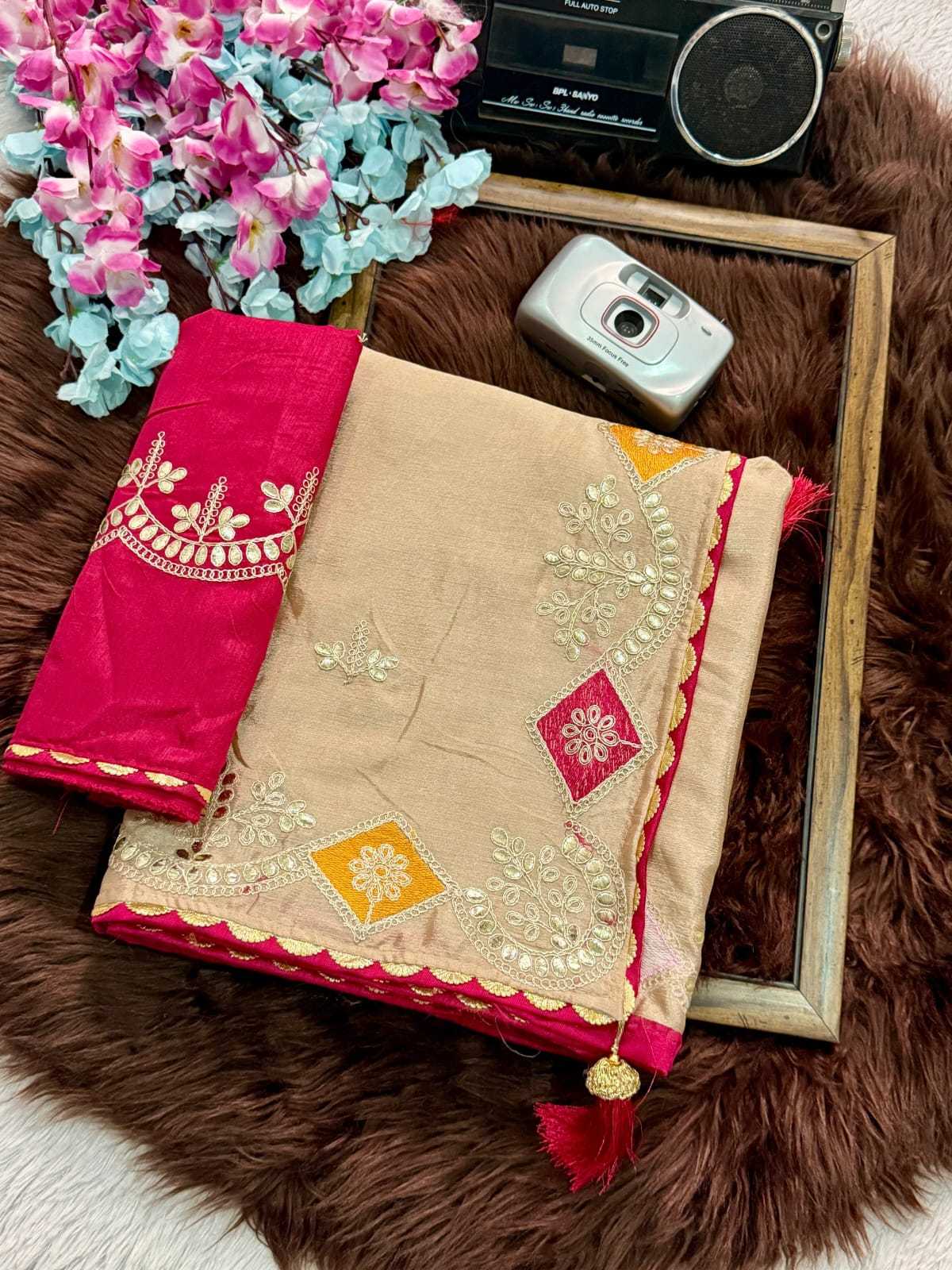 YNF Wholesale Chinon Designer Sarees  | Surat Manufacturer