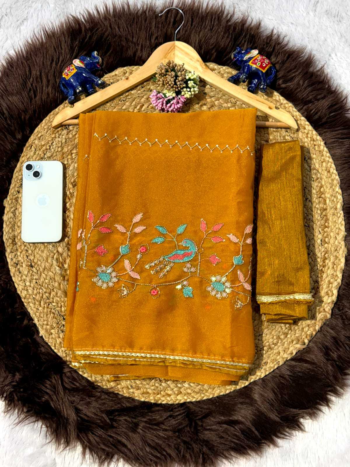 YNF Wholesale Georgette Georgette Sarees  | Surat Manufacturer