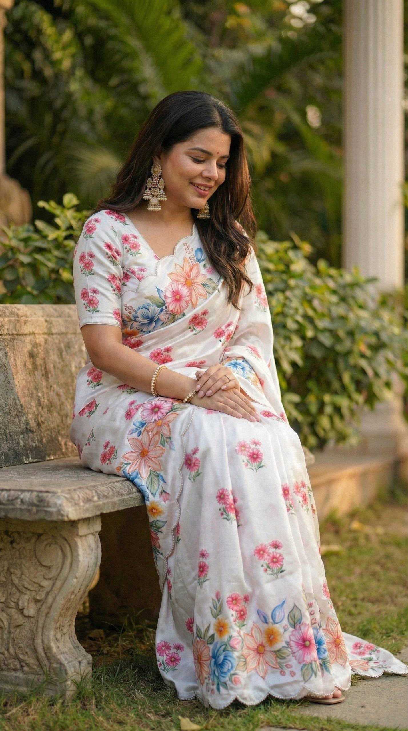 YNF Wholesale Chinon Silk Designer Sarees KESH518 4461 | Surat Manufacturer