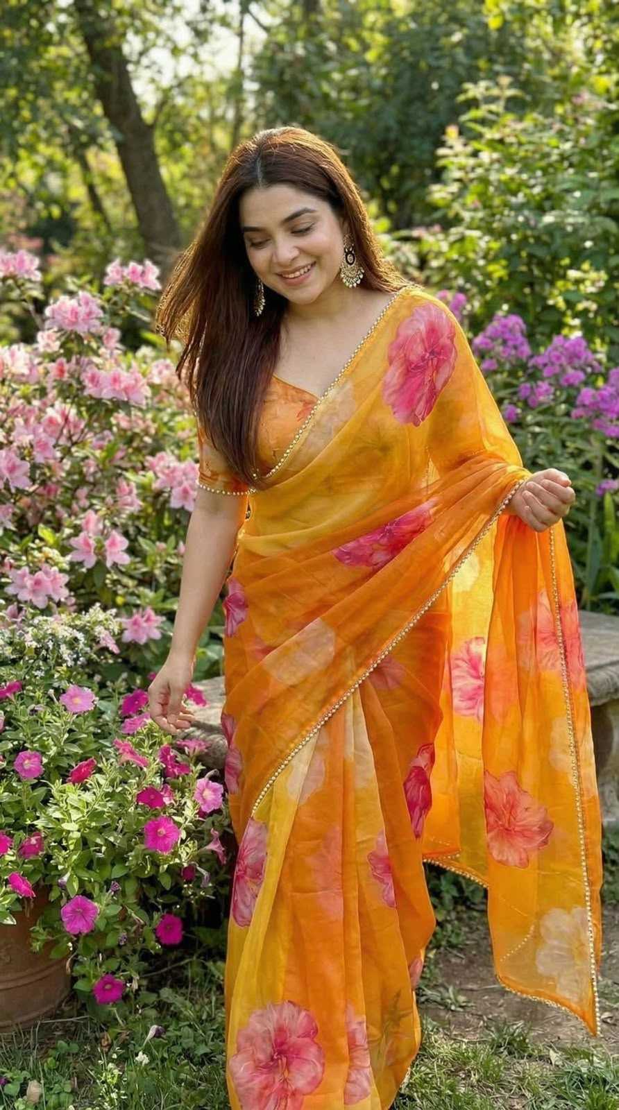 YNF Wholesale Georgette Designer Sarees KESH518 4472 | Surat Manufacturer