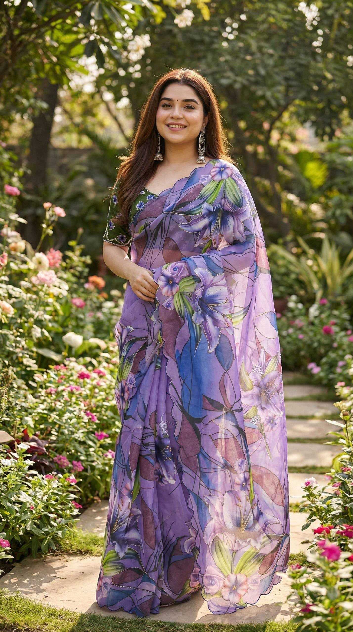 YNF Wholesale Georgette Printed Sarees KESH518 4479 | Surat Manufacturer