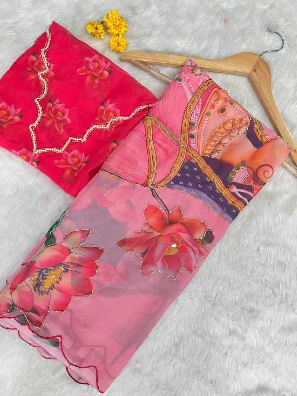 YNF Wholesale Georgette Fancy Sarees KESH518 VK4428 | Surat Manufacturer