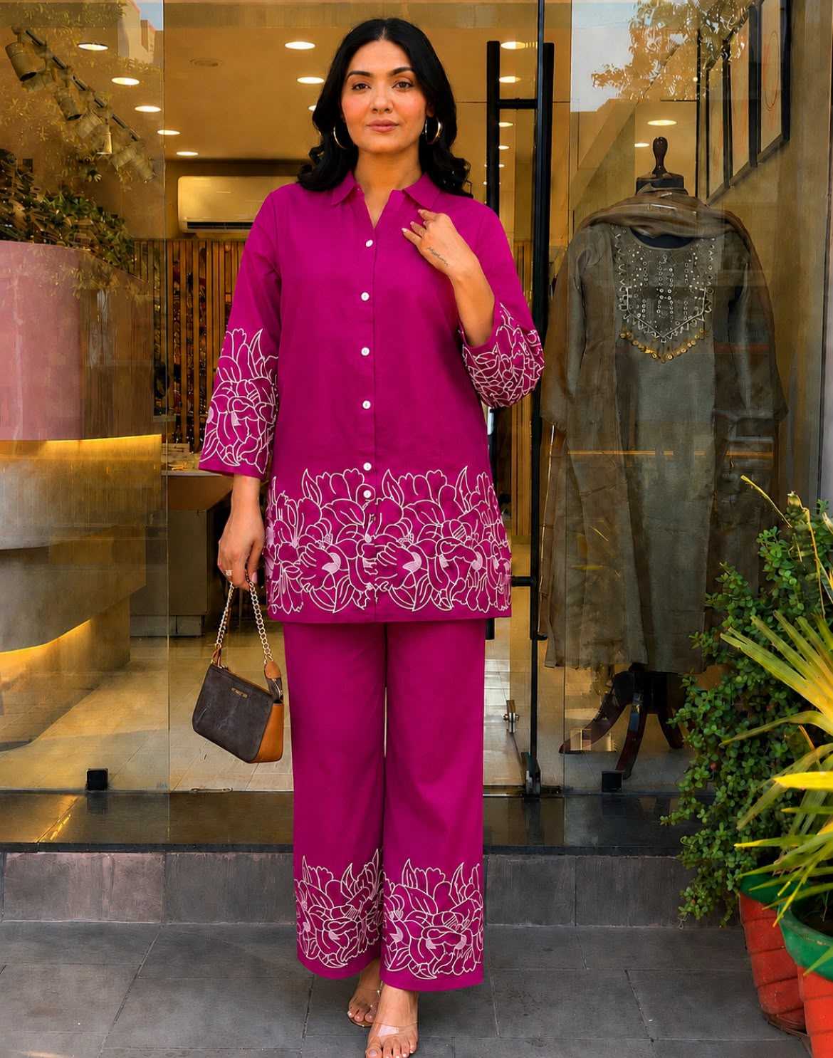 YNF Wholesale Rayon Co-ord Set KESH521 2 | Surat Manufacturer