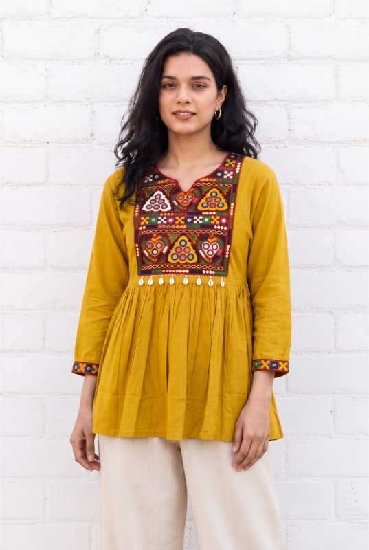 YNF Wholesale Heavy Rayon Party Wear Kurtis KESH521 Gamthi | Surat Manufacturer