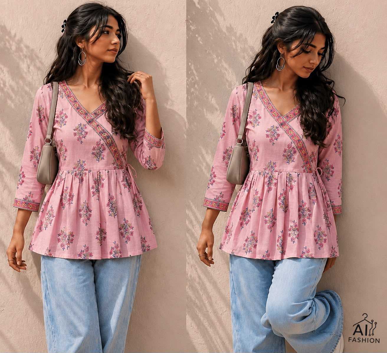 YNF Wholesale Cotton Short Kurtis  | Surat Manufacturer