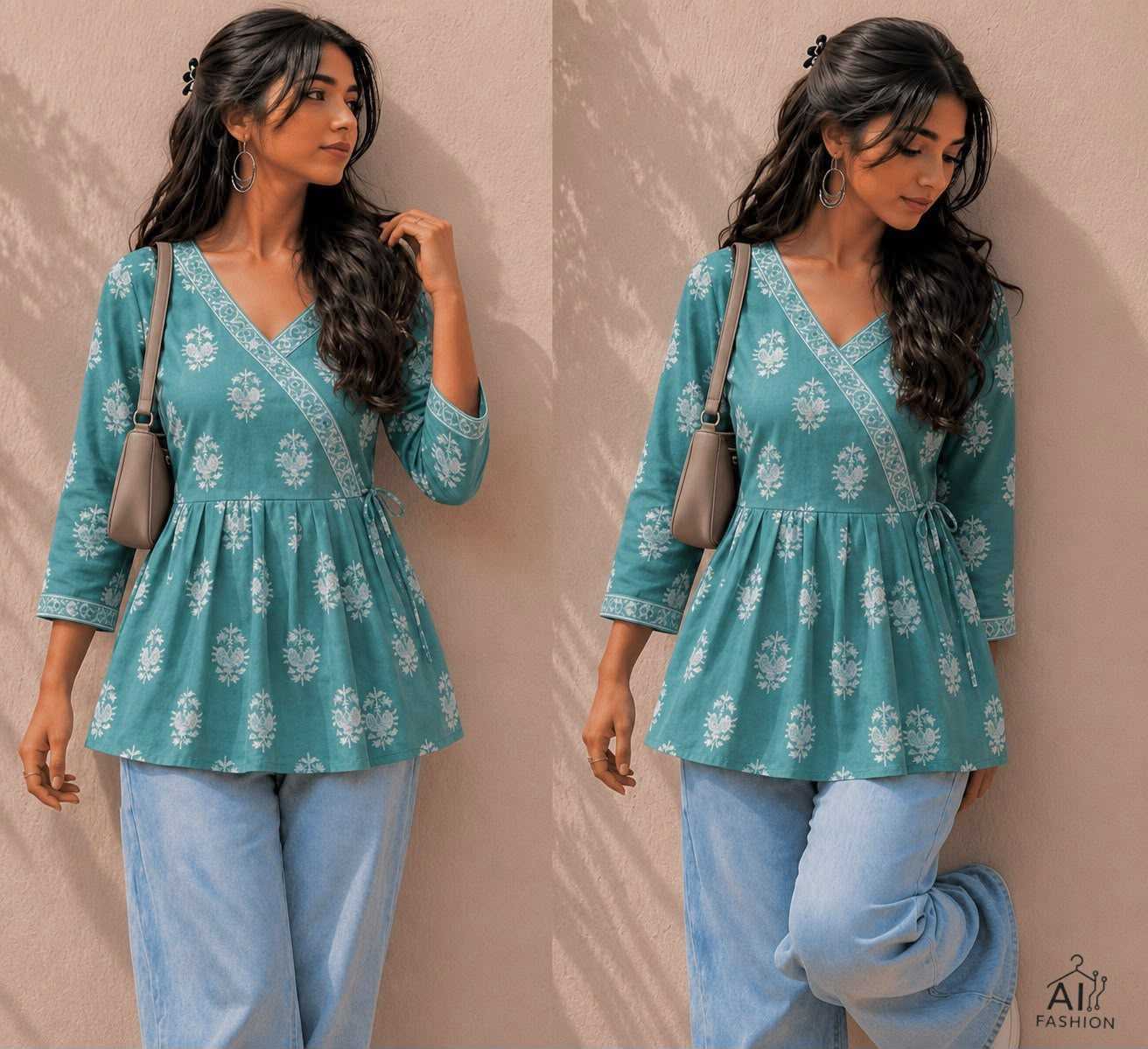 YNF Wholesale Cotton Short Kurtis  | Surat Manufacturer