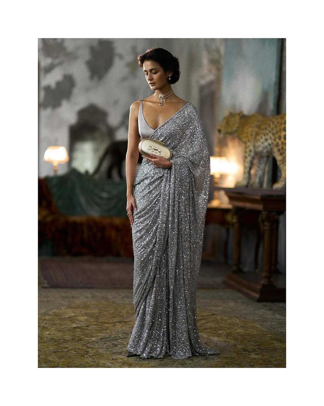 YNF Wholesale Faux Georgette Georgette Sarees  | Surat Manufacturer