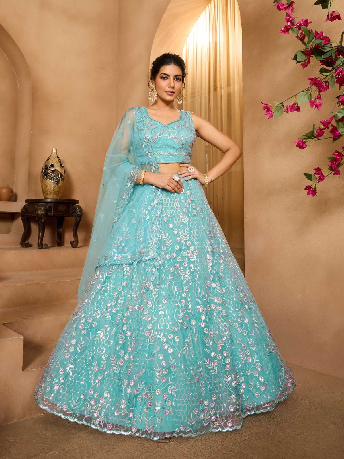 YNF Wholesale Net Designer Lehenga KESH530 6266 | Surat Manufacturer