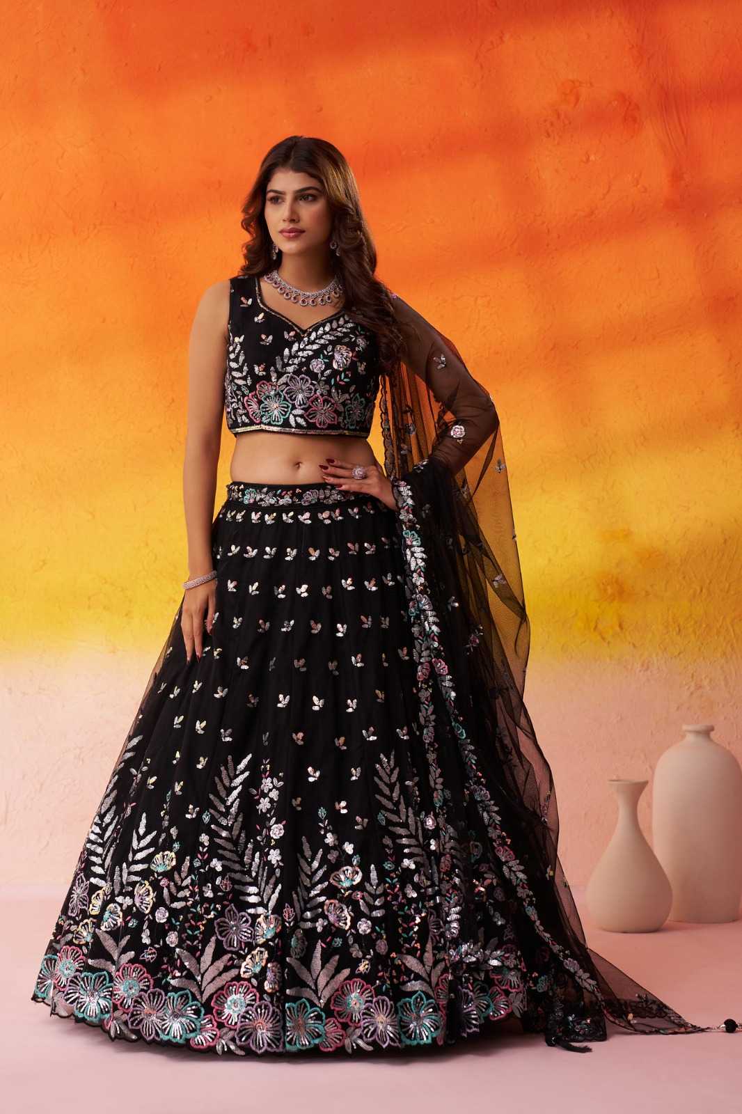 YNF Wholesale Net Wedding Lehenga  | Surat Manufacturer