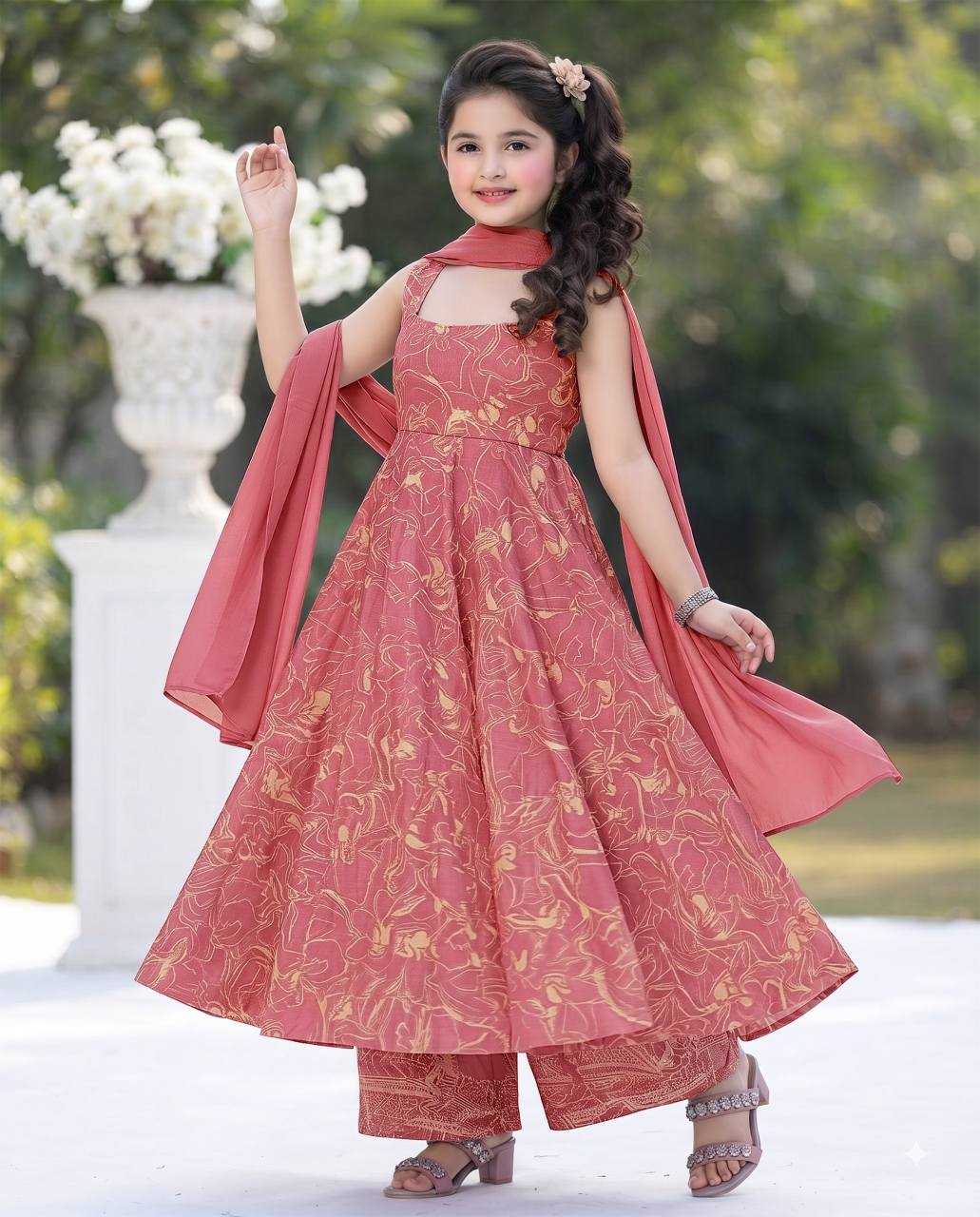 YNF Wholesale Muslin Kids Suit KESH530 Lucaya Kids Vol 3 | Surat Manufacturer