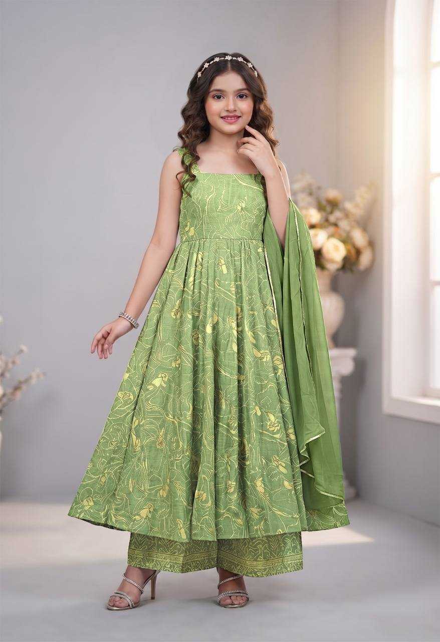 YNF Wholesale Muslin Kids Suit KESH530 Lucaya Kids Vol 3 | Surat Manufacturer