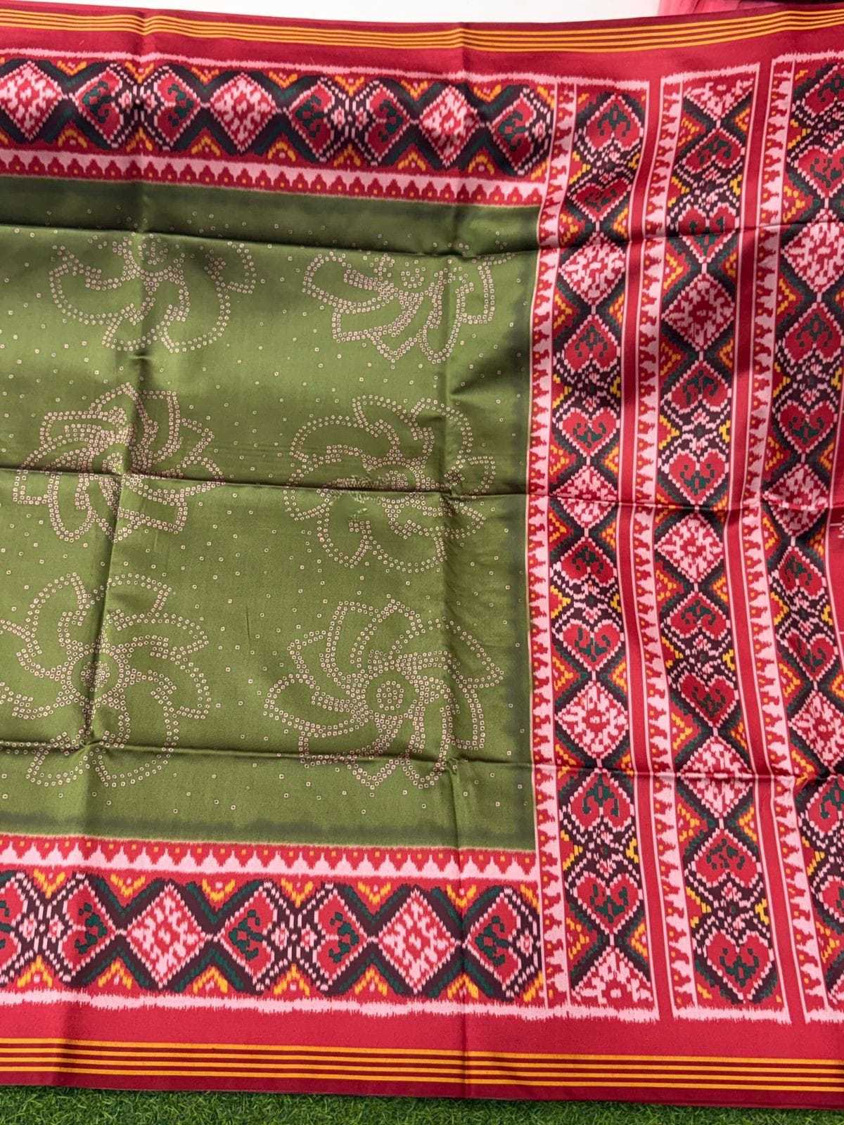 YNF Wholesale Soft Patola Silk Ikkat Saree KESH532 BAND | Surat Manufacturer