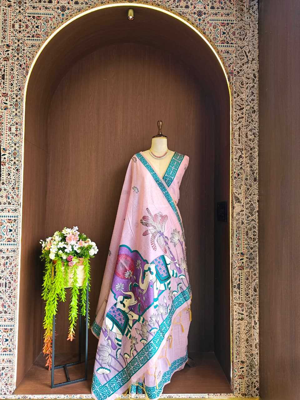 YNF Wholesale Soft Cotton Designer Sarees KESH532 ELEPHANT | Surat Manufacturer