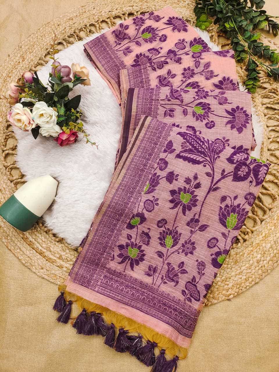 YNF Wholesale Soft Cotton Floral Sarees KESH532 SIGN | Surat Manufacturer