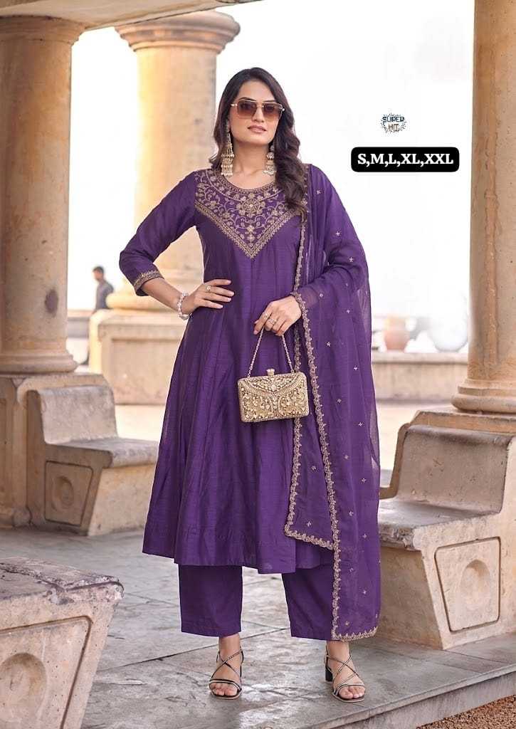 YNF Wholesale Vichitra Silk Designer Kurtis KESH536 Ashvika | Surat Manufacturer