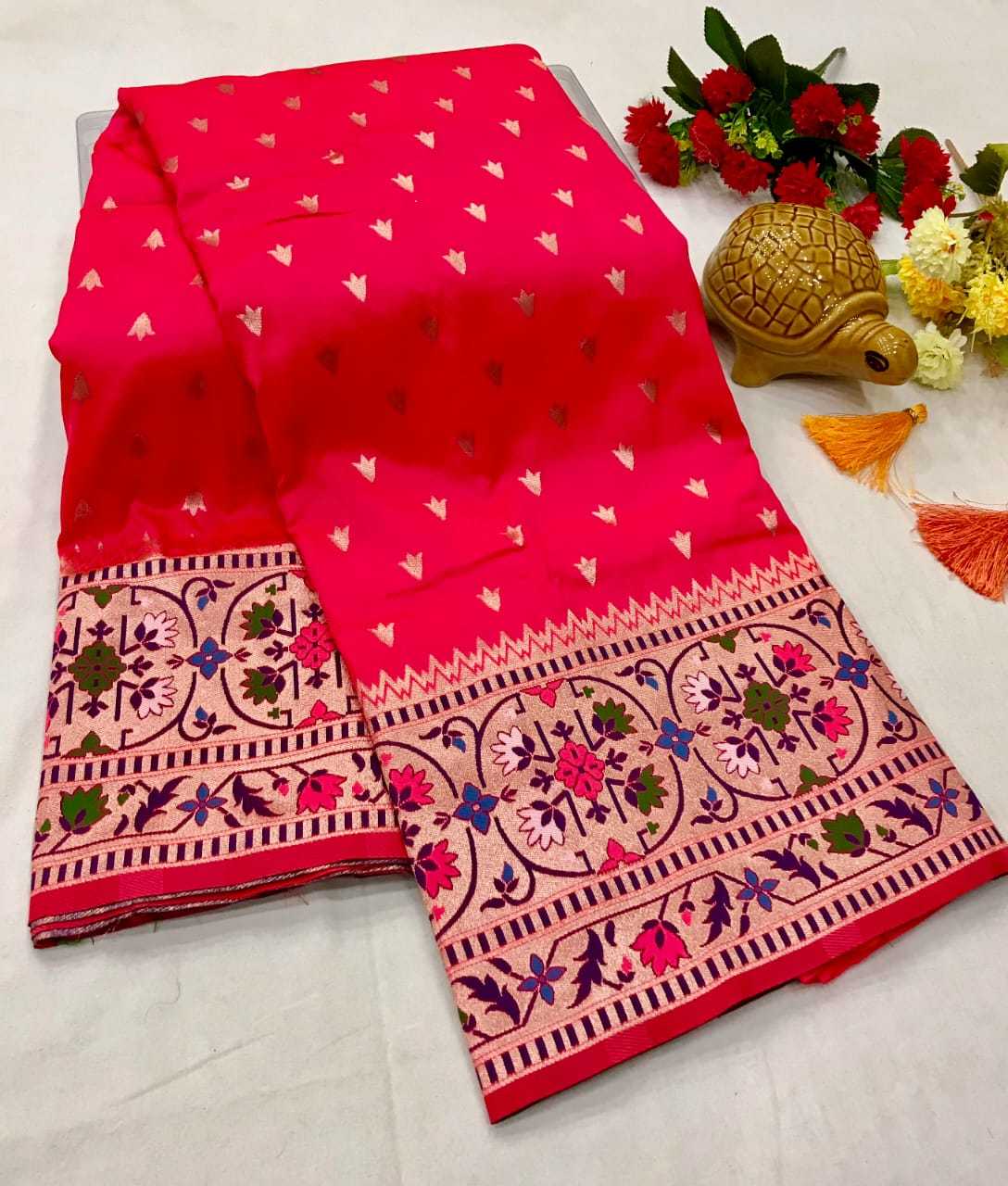 YNF Wholesale Paithani Silk Soft Silk Sarees KESH548 Adhya | Surat Manufacturer
