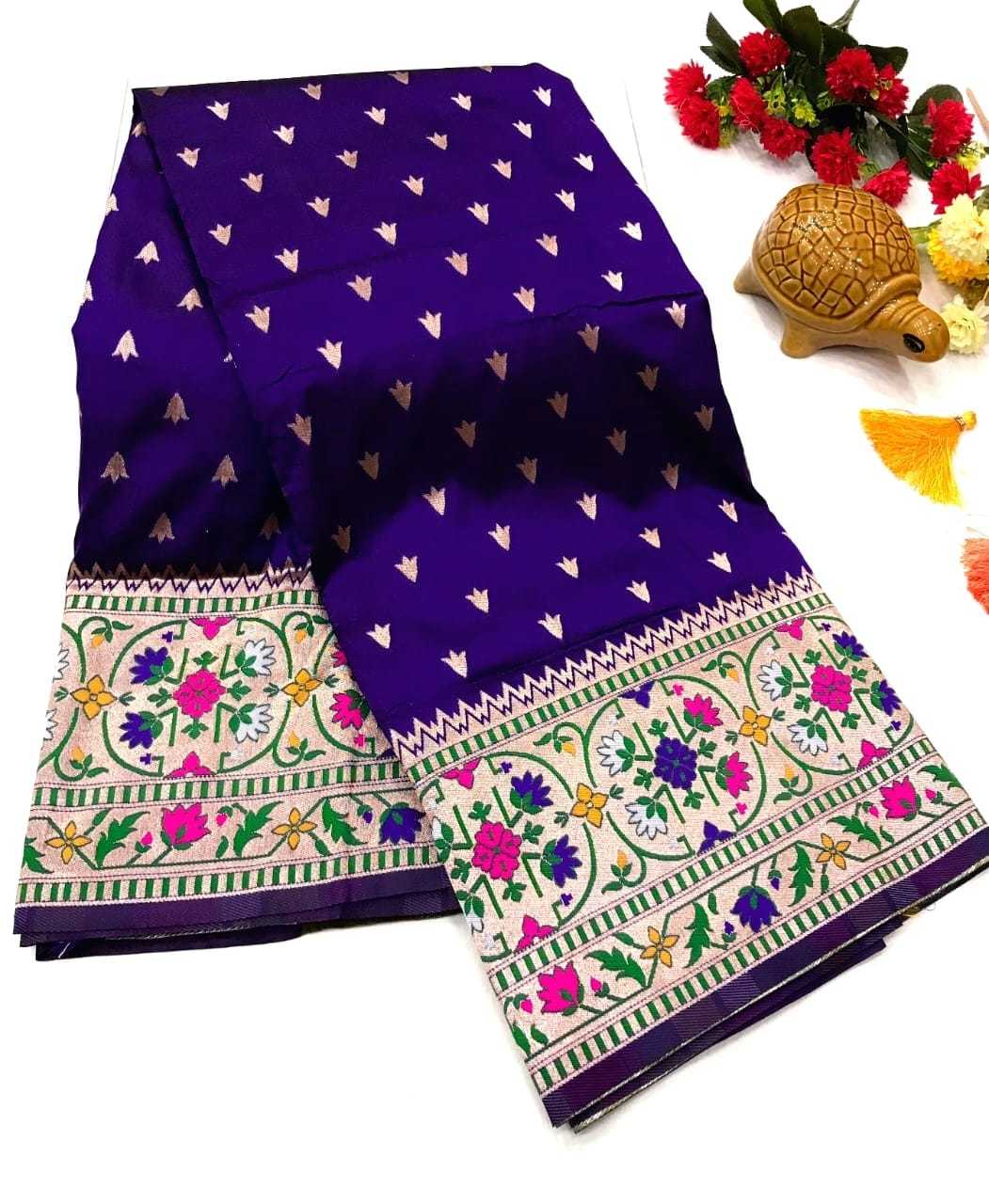 YNF Wholesale Paithani Silk Soft Silk Sarees KESH548 Adhya | Surat Manufacturer