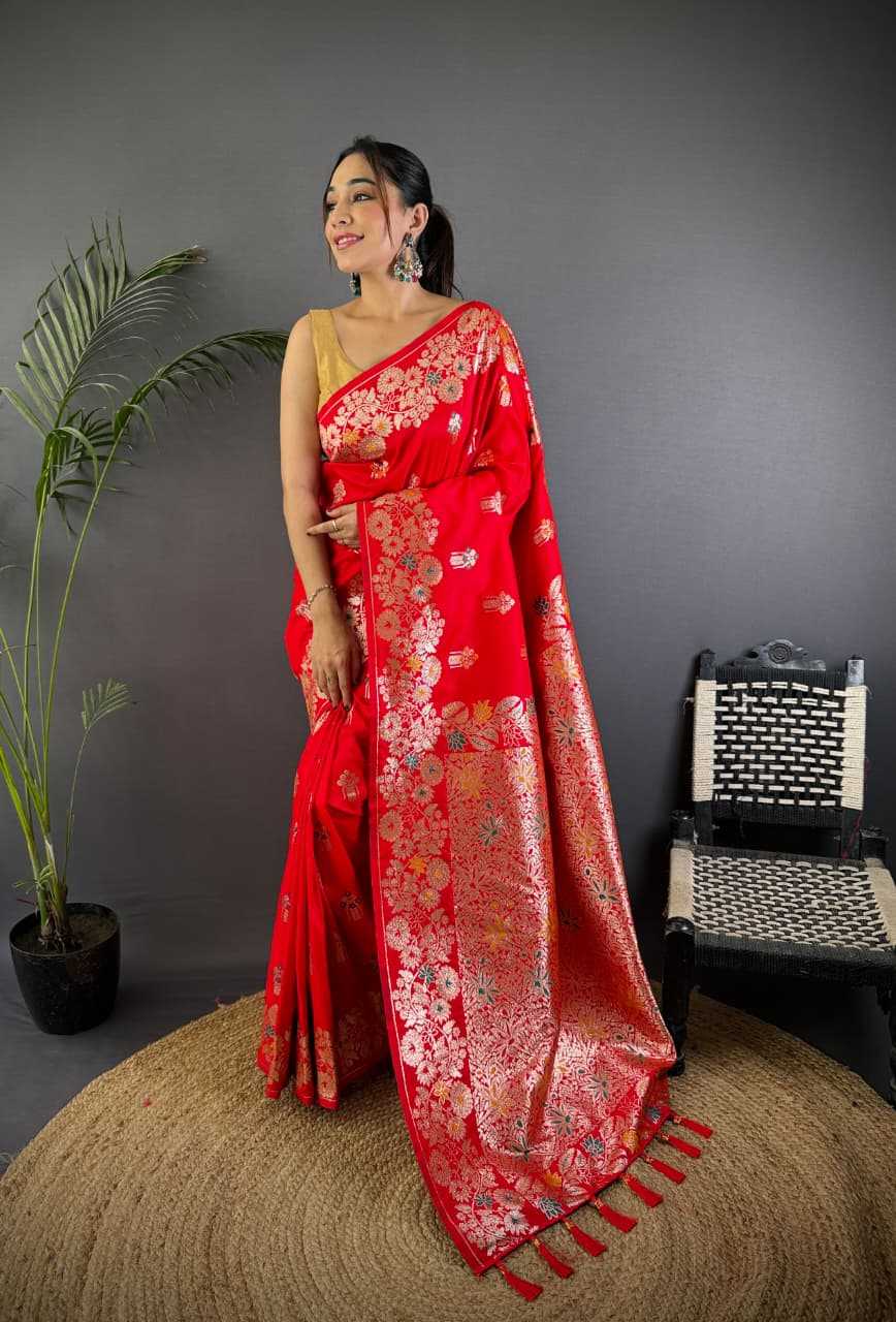 YNF Wholesale Banarasi Soft Silk Banarasi Silk Sarees KESH548 Chandni | Surat Manufacturer
