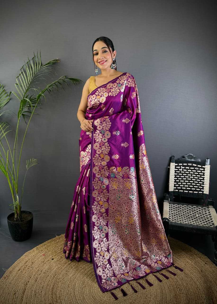 YNF Wholesale Banarasi Soft Silk Banarasi Silk Sarees KESH548 Chandni | Surat Manufacturer