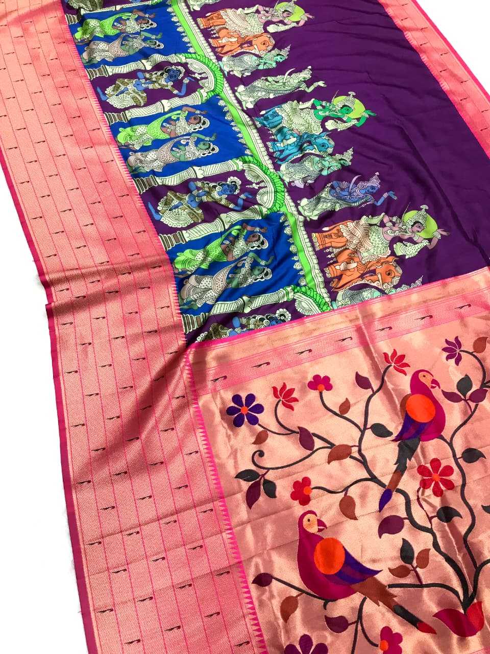 YNF Wholesale Soft Silk Printed Sarees  | Surat Manufacturer