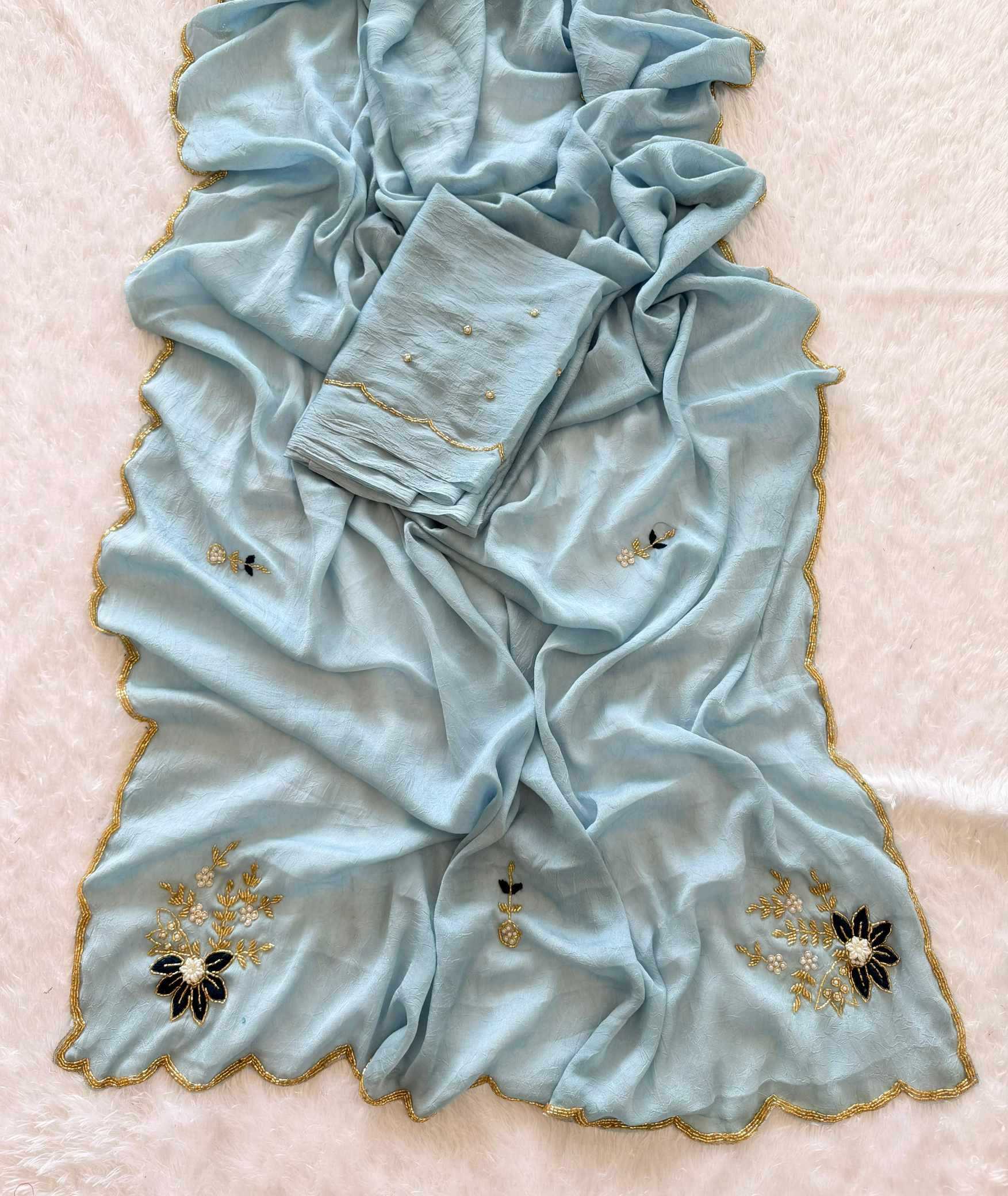 YNF Wholesale Crunchi Designer Sarees  | Surat Manufacturer