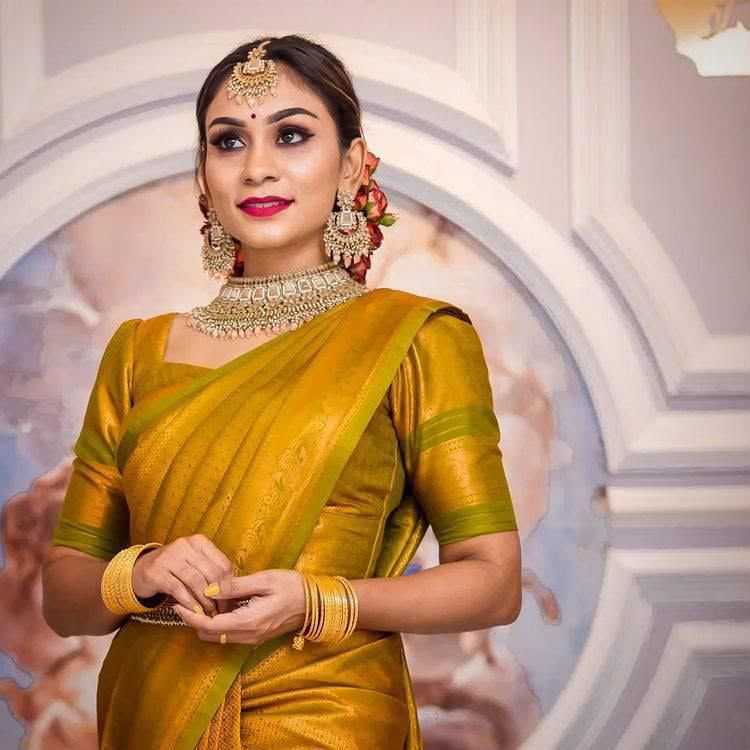 YNF Wholesale Lichi Silk Jacquard Saree  | Surat Manufacturer