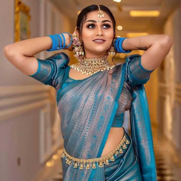 YNF Wholesale Lichi Silk Jacquard Saree  | Surat Manufacturer