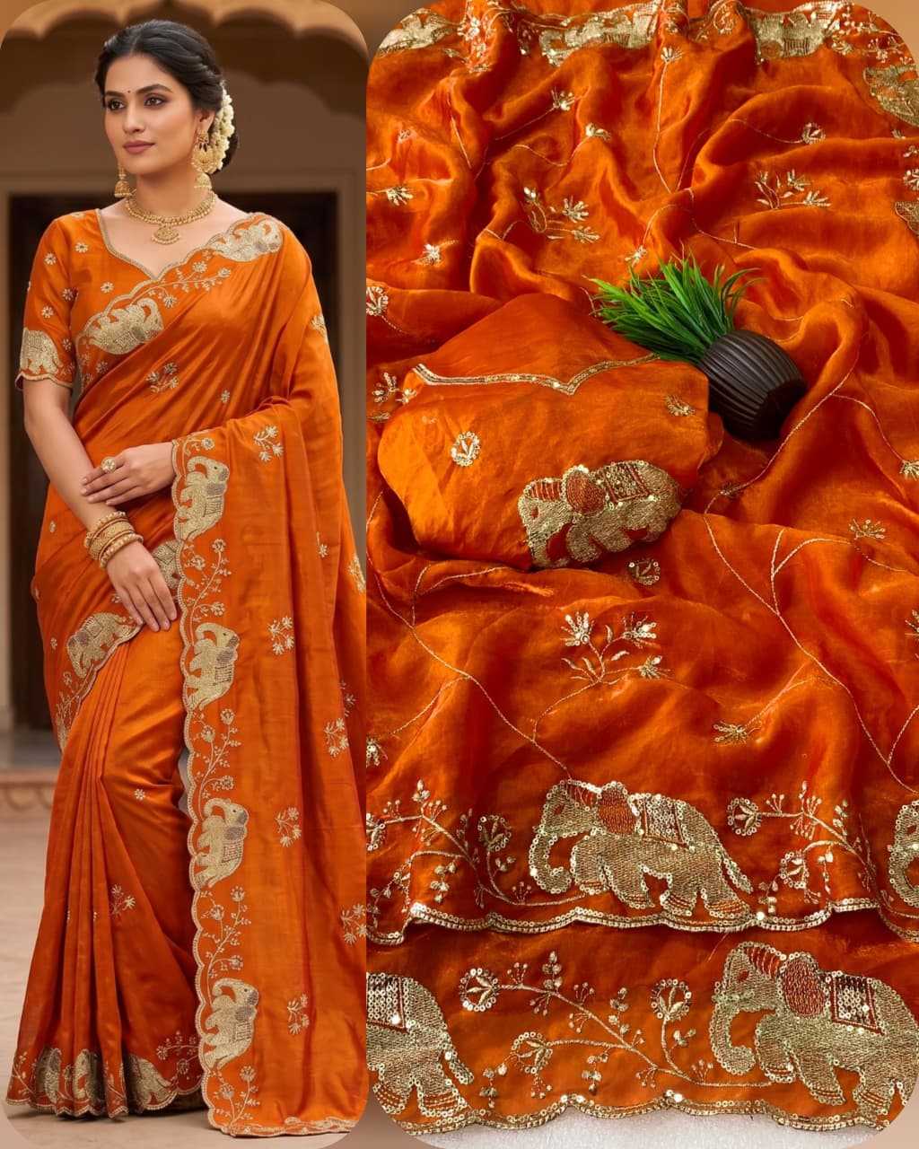 YNF Wholesale Space Silk Designer Sarees KESH554 BAHUBALI | Surat Manufacturer