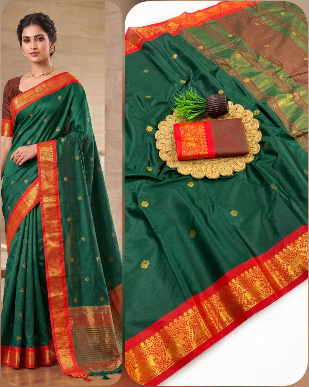 YNF Wholesale Soft Silk Embroidered Sarees KESH554 GAJRAJ | Surat Manufacturer
