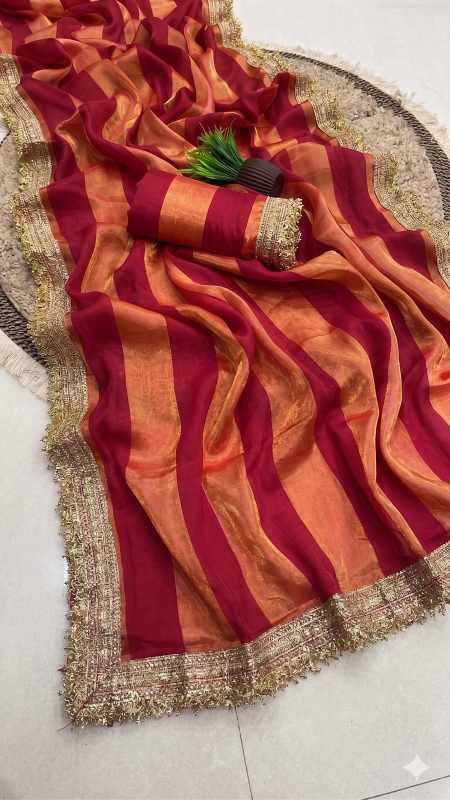 YNF Wholesale Satin Designer Sarees KESH554 PATTA | Surat Manufacturer