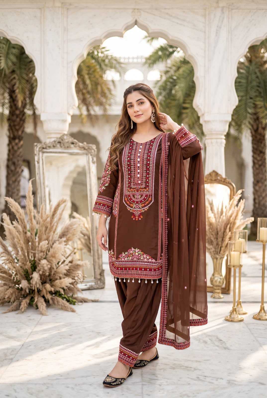 YNF Wholesale Chanderi Soft Cotton Suits  | Surat Manufacturer