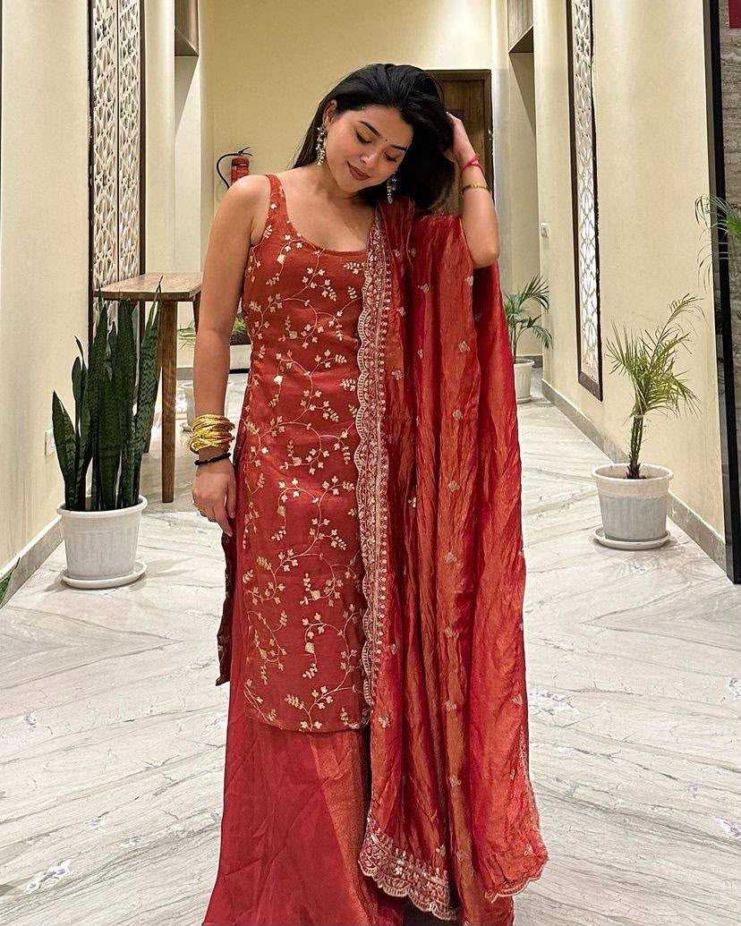YNF Wholesale Heavy Silk Embroidery Suits  | Surat Manufacturer