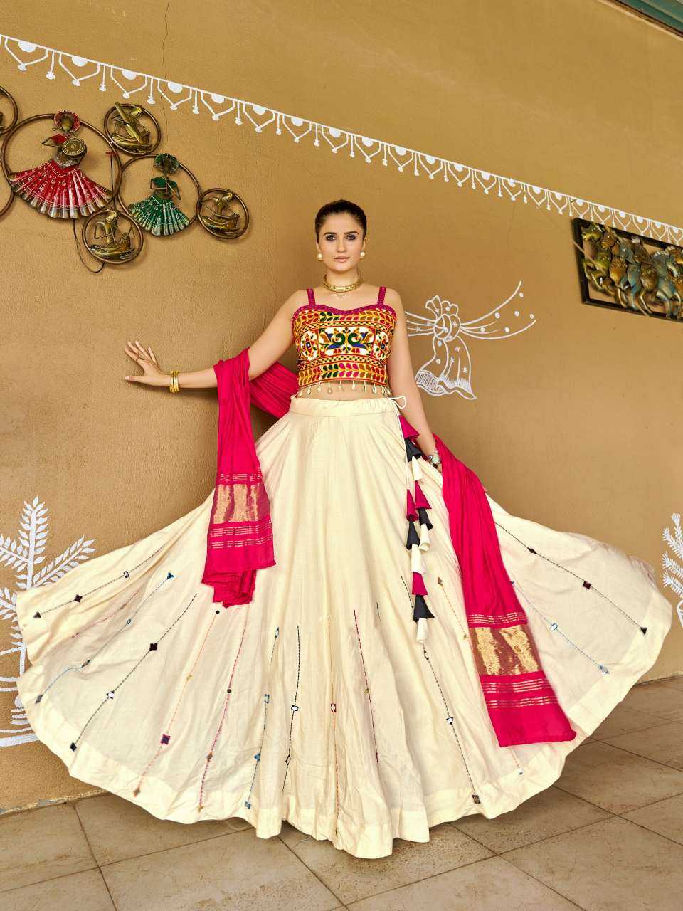 YNF Wholesale Cotton Designer Lehenga  | Surat Manufacturer